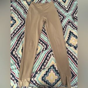 PrettyLittleThing leggings. Beige. US size 4. Barely worn, very good condition